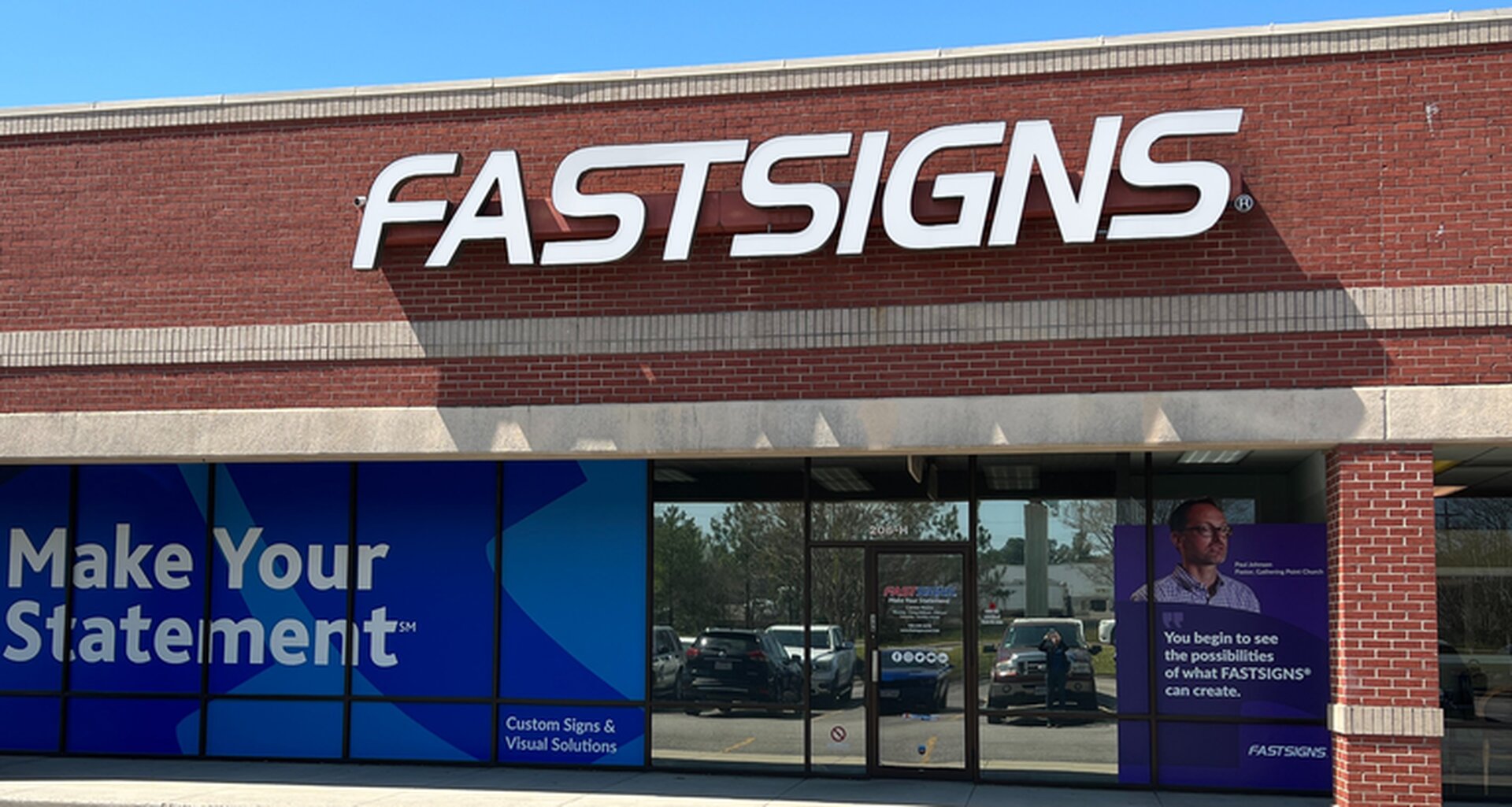FASTSIGNS reported a record first half for franchise development, with international deals adding to domestic growth.