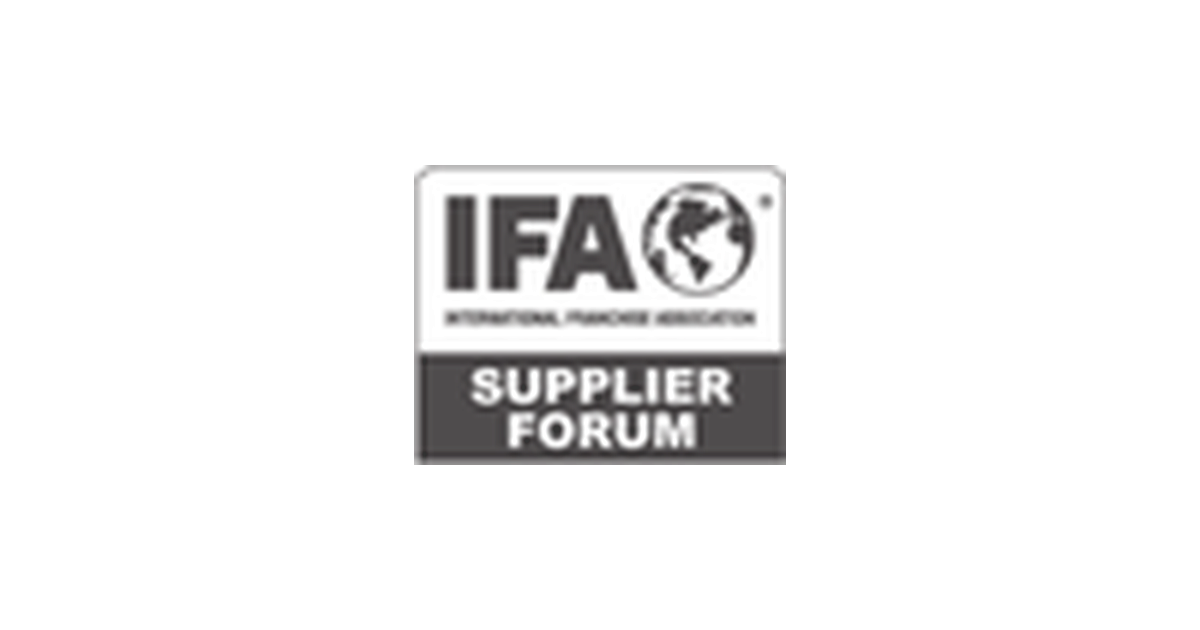 International Franchise Association logo used with coverage of its July and August primary endorsements.